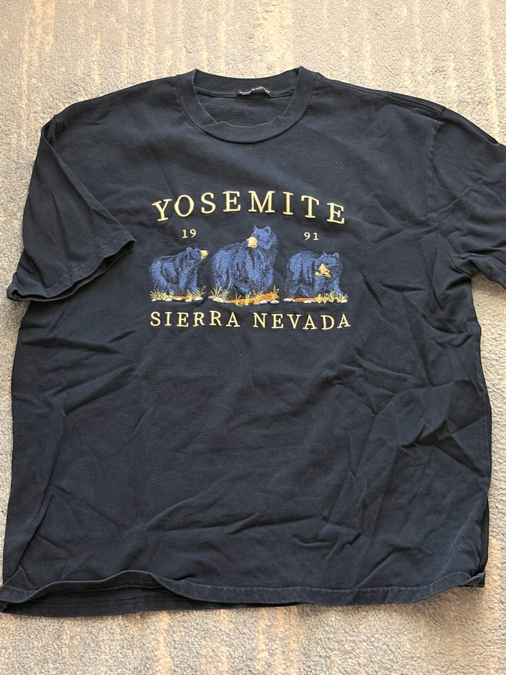 Brandy Melville Sierra Nevada Black Graphic T-Shirt